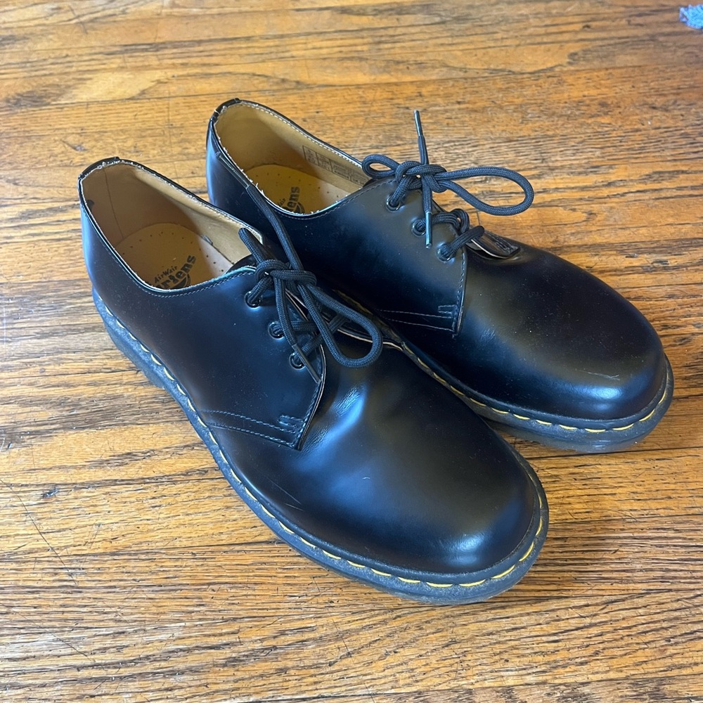 Dr. Martens Black Leather Oxfords